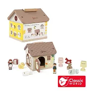 【德國 classic world 客來喜經典木玩】開鎖小屋《20270》