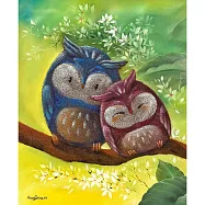 【玲廊滿藝】曾啟文-浪漫礦砂系列-油桐花物語60x50cm