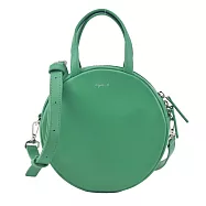 agnes b.圓形手提斜背包- 綠