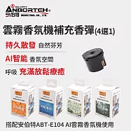 【安伯特】雲霧香氛機補充香彈 (香氛機 氣氛燈) 茉香白茶