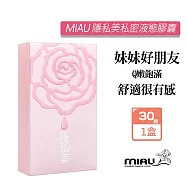 MIAU 隱私美 私密保養液態膠囊一盒(30顆/盒) 民視/醫學大聯盟節目介紹 私密清爽淨香 香妃的私密花園
