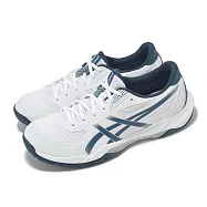 Asics 排球鞋 GEL-Rocket 12 男鞋 女鞋 白 藍 羽排鞋 室內運動 緩震 亞瑟士 1071A116100 29cm WHITE/MAKO BLUE
