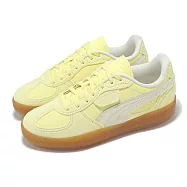 Puma 休閒鞋 Palermo Moda Ethereal Wns 女鞋 黃 白 麂皮 膠底 復古 德訓鞋 40337501 24.5cm GOLD MOON/WARM WHITE