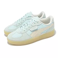 Puma 休閒鞋 Palermo Moda Ethereal Wns 女鞋 藍 白 麂皮 膠底 復古 德訓鞋 40337502 23.5cm BLUE/WHITE