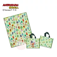 ANPANMAN 麵包超人 10週年-野餐墊組(附手提袋)-nature、十週年 nature
