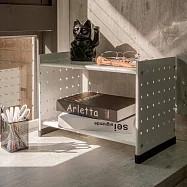 【H&R安室家】貴族風可延伸式組合書櫃 書架 OA125 氣質白