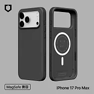 犀牛盾 iPhone 17 Pro Max SolidX MagSafe兼容 強化吸震緩衝防摔磁吸手機殼- 經典黑