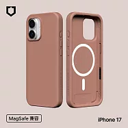 犀牛盾 iPhone 17 SolidX MagSafe兼容 強化吸震緩衝防摔磁吸手機殼- 晨陶棕