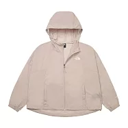 The North Face W SAMARA UPF A LINE WIND JACKET - AP 女風衣外套-NF0A8C521OA L 紫色