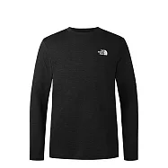 The North Face M 24/7 L/S TEE - AP 男薄長袖上衣-NF0A8DG5JK3 L 黑色