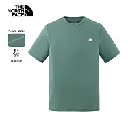 The North Face M ADVENTURE TEE - AP 男短袖上衣-NF0A8EXVHCH 2XL 綠色