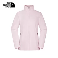 The North Face W GLACIER FLEECE JACKET - AP 女刷毛外套-NF0A8FJUBP6 L 粉紅色