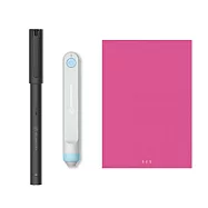 Neo Smartpen|R1飛行計劃 擦擦筆筆記本組合 淘氣粉(空白)