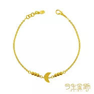 今生金飾 歲月靜好手鍊 黃金手鍊