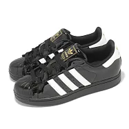 adidas 休閒鞋 Superstar II W 女鞋 Jennie著用款 黑 白 亮皮 漆皮 貝殼頭 愛迪達 JS4009? BLACK/WHITE 26.5cm BLACK/WHITE