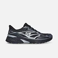 Skechers 思克威爾 Stamina Sport [150710BLK] 女 休閒鞋 舒適 黑 銀 24.5cm 黑/銀