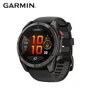 GARMIN Fenix 8 Pro AMOLED 全方位戶外進階GPS智慧腕錶 51mm 石墨黑