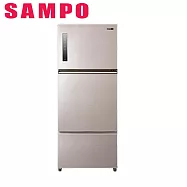 SAMPO聲寶580公升變頻三門冰箱SR-C58DV(Y7)炫彩金