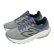 New Balance NB 慢跑鞋 Fresh Foam X 860 V14 4E 超寬楦 男鞋 石板灰 夢境 緩衝 運動鞋 M86014D-4E 25.5cm GREY/PURPLE