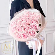【Floral M】Pink Lover 粉色戀人玫瑰鮮花花束