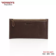 【vensers】牛皮潮流個性皮夾(TJ820901咖啡長夾)