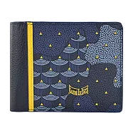 Faure Le Page Wallet Etendard 迷彩圖 6卡男短夾- 海軍藍