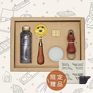 HAPPYMT火漆巧克力5件組-4色可選-加贈模具 黑巧克力 / 咖啡色