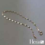 【Hera 赫拉】許願美人魚鱗片手鍊 H114091809 金色17cm