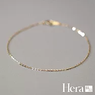 【Hera 赫拉】閨蜜款簡約百搭素雅手鍊 H113012302 金色