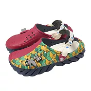 Crocs x 鬼滅之刃 Echo Clog 男女鞋 富岡義勇 水柱 聯名 洞洞鞋 卡駱馳 21141390H 31cm MULTI