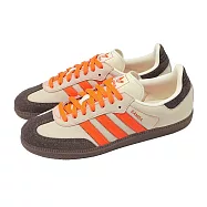 adidas 休閒鞋 Samba OG W 女鞋 棕 橘 復古 麂皮 德訓鞋 愛迪達 JI2732 22.5cm BROWN/ORANGE
