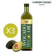 【壽滿趣】Cherry Creek頂級冷壓初榨酪梨油(375mlx3)