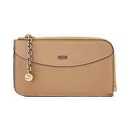 Chloe Sphere LOGO小牛皮卡片/零錢包 米色