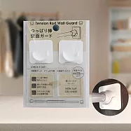 日本製伸縮桿壁面保護置放墊-2入x3組