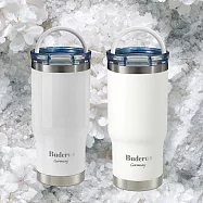 【德國Buderus】陶瓷手提樂GO冰霸杯710ml-超值2入組 白(亮面+霧面)