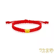 今生金飾 酷拉哇 黃金串珠手繩 大人手圍約16-18公分