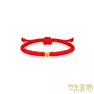 今生金飾 繡球花(小) 黃金串珠手繩 小孩手圍約12-13公分