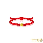 今生金飾 繡球花(大) 黃金串珠手繩 大人手圍約16-18公分