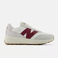 New Balance 370 男女 休閒鞋 U370CB-D US4 白紅色