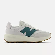 New Balance 370 男女 休閒鞋 U370CC-D US4.5 白綠色