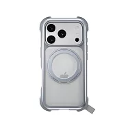 MAGEASY Odyssey Stand M 超軍規防摔磁吸支架手機殼 iPhone 17 Pro 迷霧