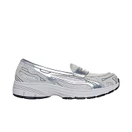 Skechers 思克威爾 Var-City [159305SIL] 女 休閒鞋 樂福鞋 Y2K 舒適 穿搭 銀 灰