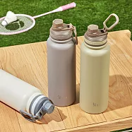 【掌廚可樂膳】316不鏽鋼運動瓶1000ml+鈦輕瓷不鏽鋼雙飲保溫杯660ml