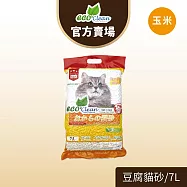 【ECO 艾可】天然環保豆腐貓砂7L/6入 玉米7L