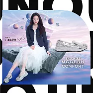 Skechers 樂福鞋 Var-City 女鞋 銀 休閒鞋 懶人鞋 舒華代言款 159305SIL 25cm SILVER