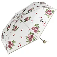 【官方直營】日本Wpc.聯名銀座藝術水族館金魚與光透明手動折傘 白色