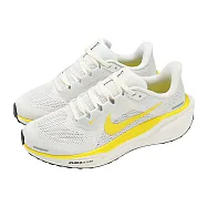Nike 慢跑鞋 Wmns Air Zoom Pegasus 41 女鞋 白 黃 小飛馬 緩震 運動鞋 FD2723-111 24.5cm GREY/YELLOW