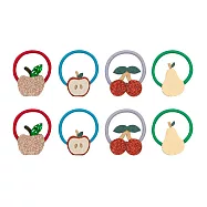 英國Mimi & Lula_AW25_秋日山林_綜合水果迷你髮束8入