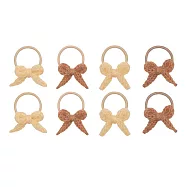 英國Mimi & Lula_AW25_秋日山林_立體蝴蝶結迷你髮束8入