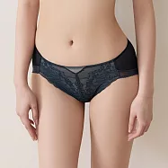 華歌爾-感溫記形 M-3L中低腰三角內褲 NS8124 M (夜幕橄欖)